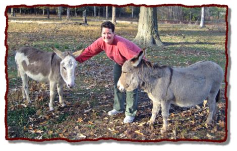 Rosebud and Dorothy enjoy their new home.